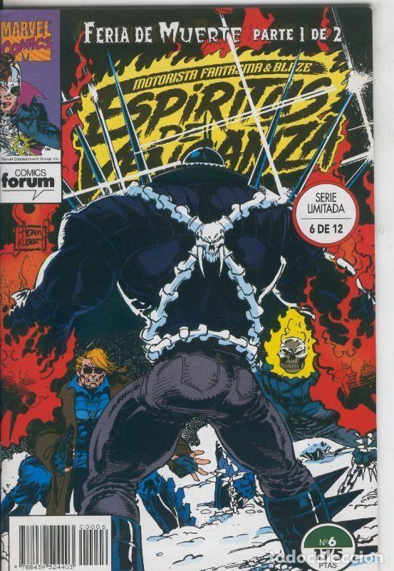 Comics: Motorista Fantasma & Blaze: Espiritus de Venganza numero 06 - Varios