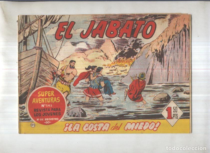 Comics: Bruguera: El Jabato numero 171: La costa del miedo - Victor Mora-Francisco Darnis