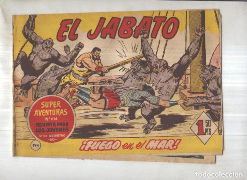 Comics: Bruguera: El Jabato numero 194: Fuego en el mar - Victor Mora-Francisco Darnis