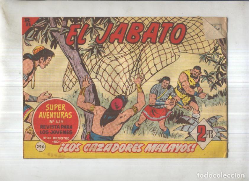 C&oacute;mics: Bruguera: El Jabato numero 290: Los cazadores malayos - Victor Mora-Francisco Darnis