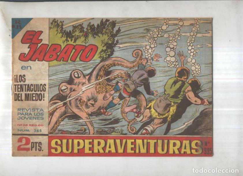 Comics: Bruguera: El Jabato numero 368: Los tentaculos del miedo - Victor Mora-Francisco Darnis