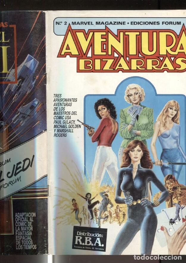Fumetti: Aventuras Bizarras de Forum numero 02: Las hijas del dragon, La dama o el tigre, la viuda negra - Pa