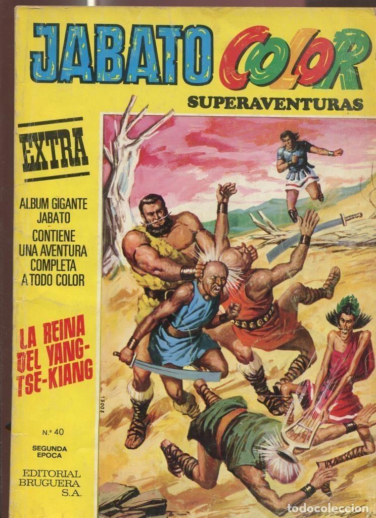 Comics: Jabato color album amarillo segunda epoca numero 40: La reina del Yang-Tse-Kiang - varios