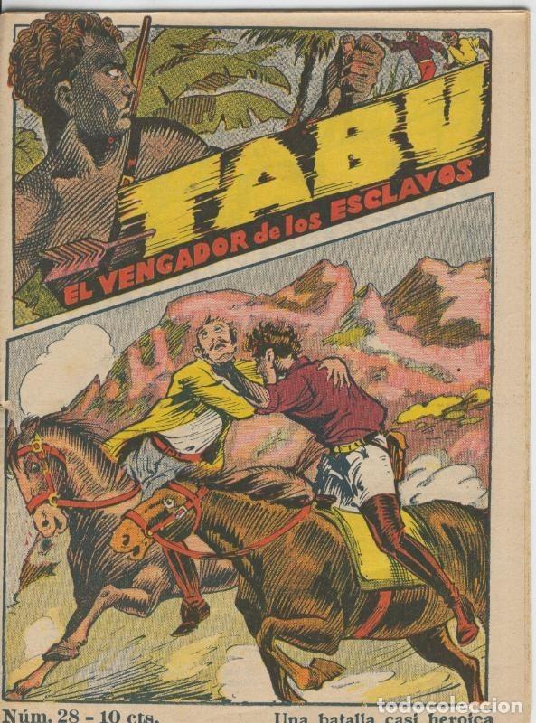 C&oacute;mics: Tabu: el vengador de los esclavos numero 28: Una batalla casi heroica - Folletin