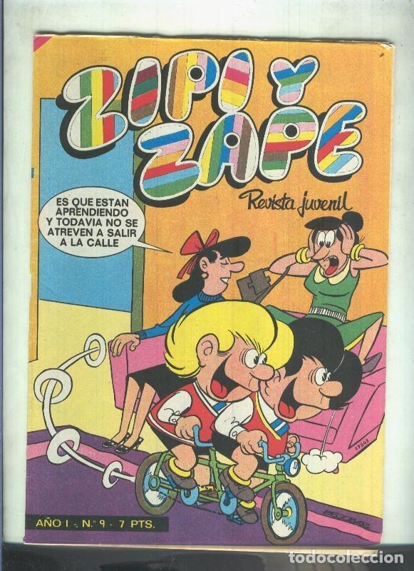 Comics: Zipi y Zape revista semanal numero 009 (poster central de Pitagorin) - varios