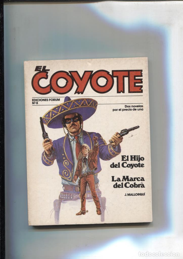 Comics: Forum: El Coyote, edicion 1983 numero 08: El hijo del coyote y La marca del cobra - Jose Mallorqui