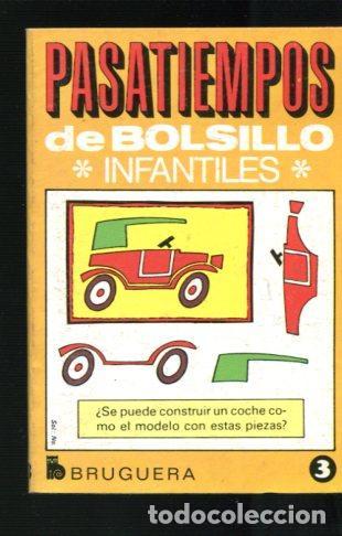 C&oacute;mics: Pasatiempos bolsillo infantiles numero 3 - Varios - Foto 1