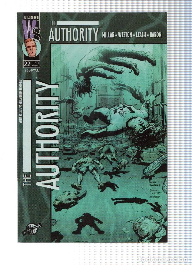 Fumetti: Planeta: The Authority volumen 1 numero 22: Tierra infierno - varios