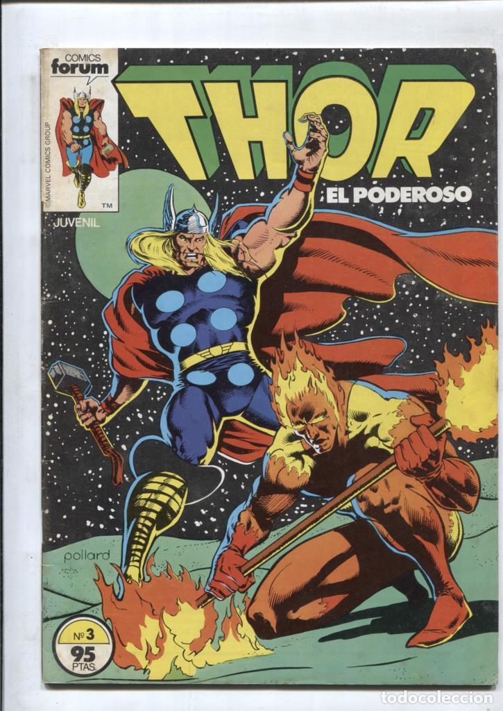 C&oacute;mics: Thor el poderoso volumen 1 numero 03: (numerado 2 en trasera) - Varios - Foto 1