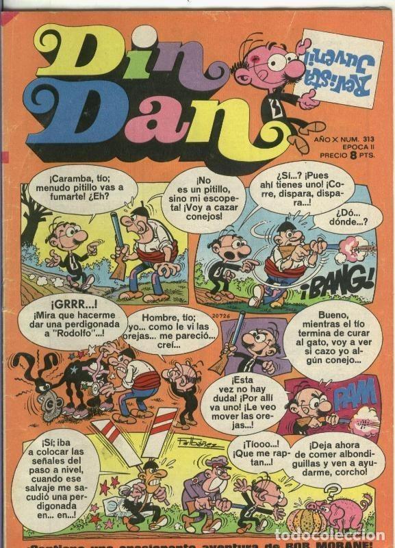 C&oacute;mics: Din Dan segunda epoca numero 313 - Varios - Foto 1