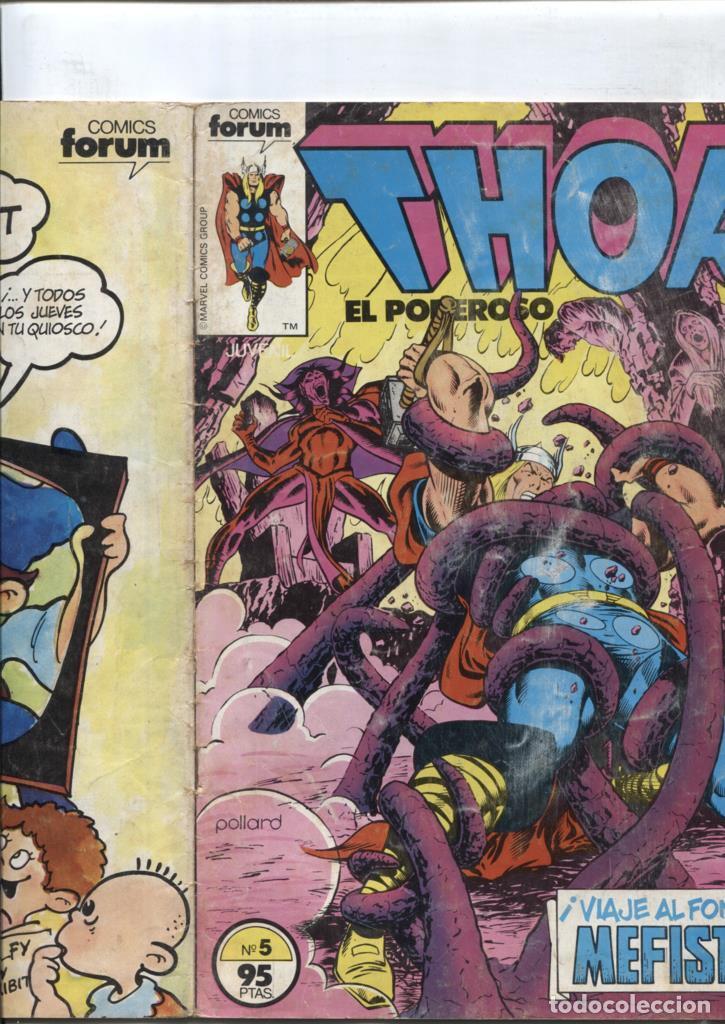 C&oacute;mics: Thor el poderoso volumen 1 numero 05: (numerado 3 en trasera) - varios - Foto 1