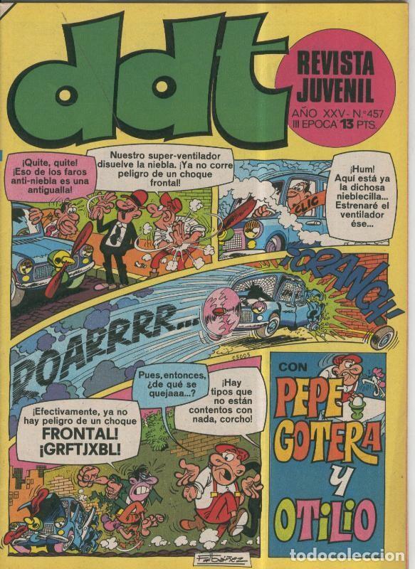 C&oacute;mics: DDT tercera epoca numero 457 - Varios - Foto 1