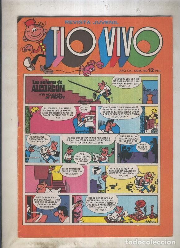 Comics: Tio Vivo segunda epoca numero 0780 (numerado 1 en trasera) - Varios