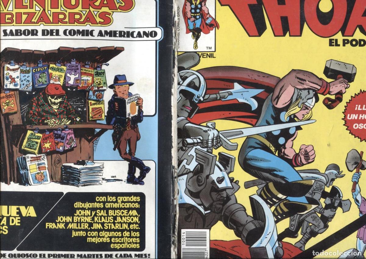 C&oacute;mics: Thor el poderoso volumen 1 numero 14: (numerado 2 en trasera) procede de retapado - Varios - Foto 1