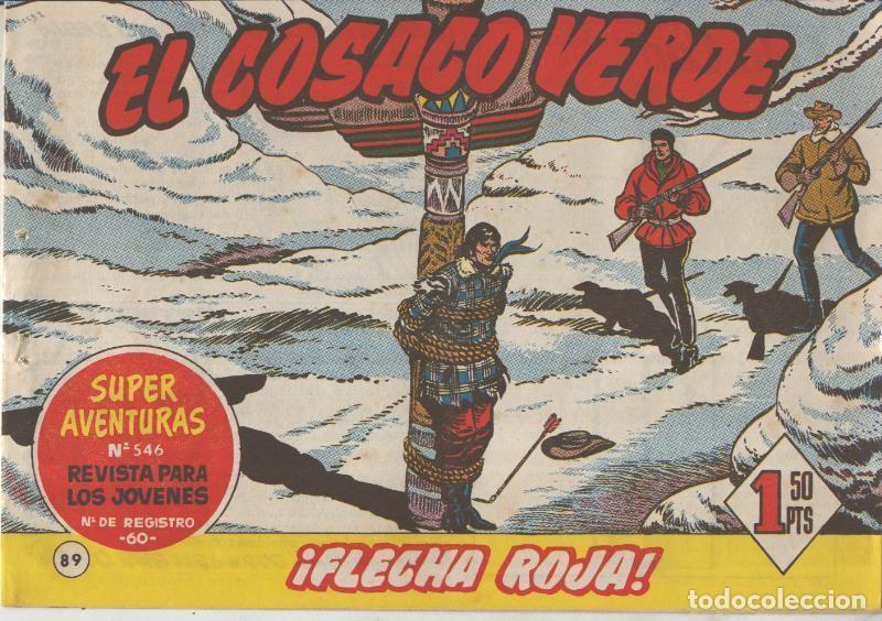 Comics: El Cosaco Verde original numero 089: Flecha Roja - Fernando Costa