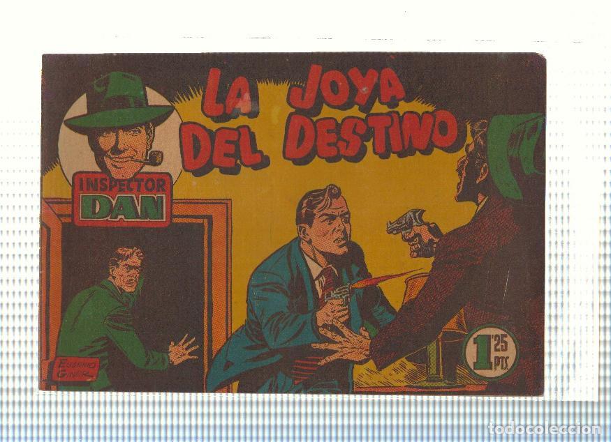 C&oacute;mics: Inspector Dan, original de Bruguera numero 10: La joya del destino - Eugenio Giner