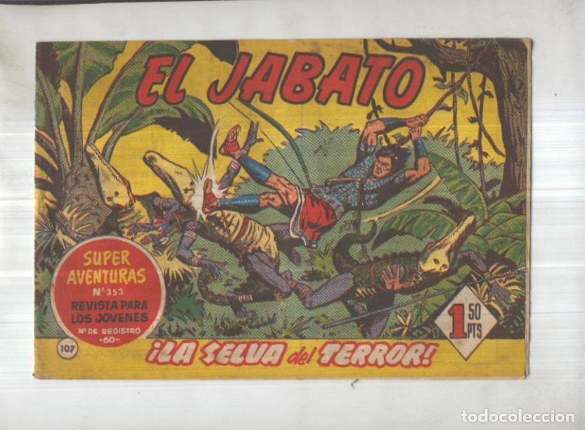 Comics: Bruguera: El Jabato numero 107: La selva del terror - Victor Mora-Francisco Darnis