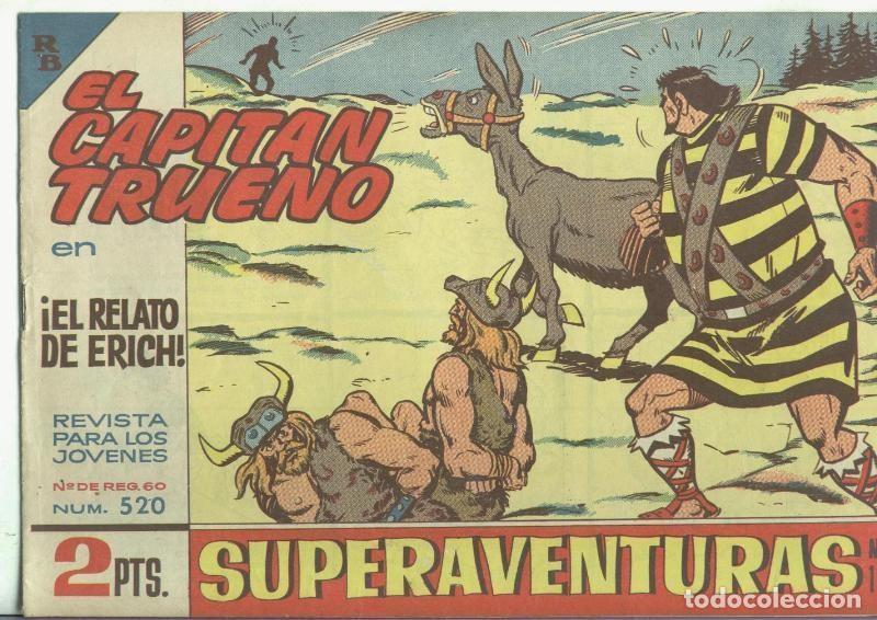 C&oacute;mics: El Capitan Trueno original numero 520: El relato de Erich - Martinez Osete