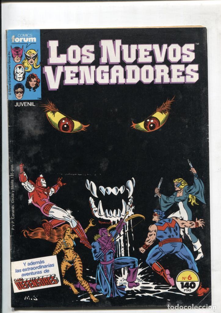 Comics: Los Nuevos Vengadores volumen 1 numero 06: Entradas y salidas - varios