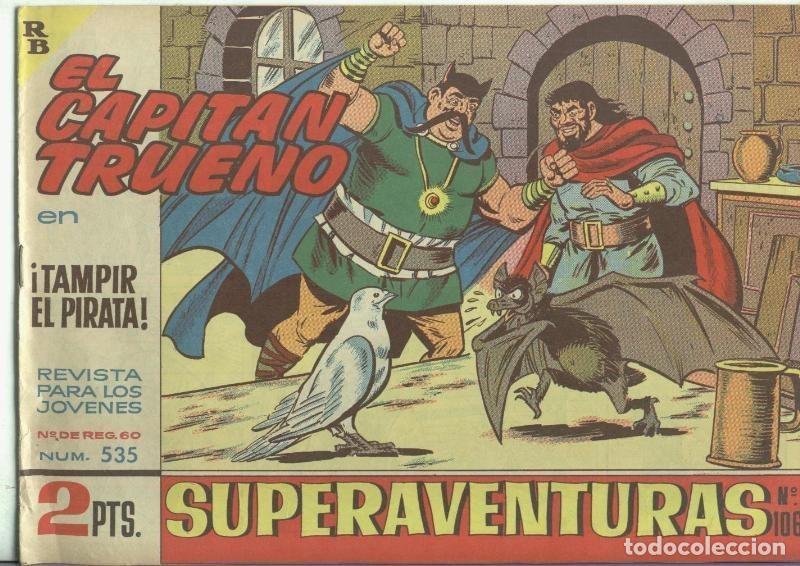Comics: El Capitan Trueno original numero 535: Tampir el pirata - Martinez Osete