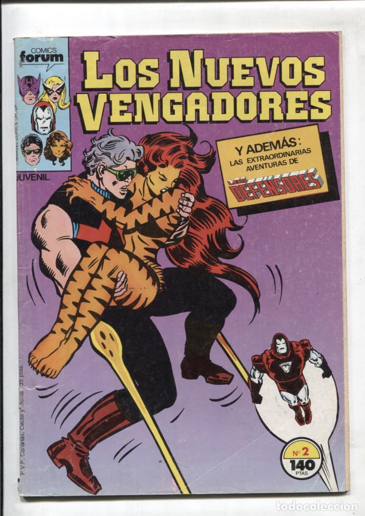 Comics: Los Nuevos Vengadores volumen 1 numero 02: (numerado 1 en interior) - varios