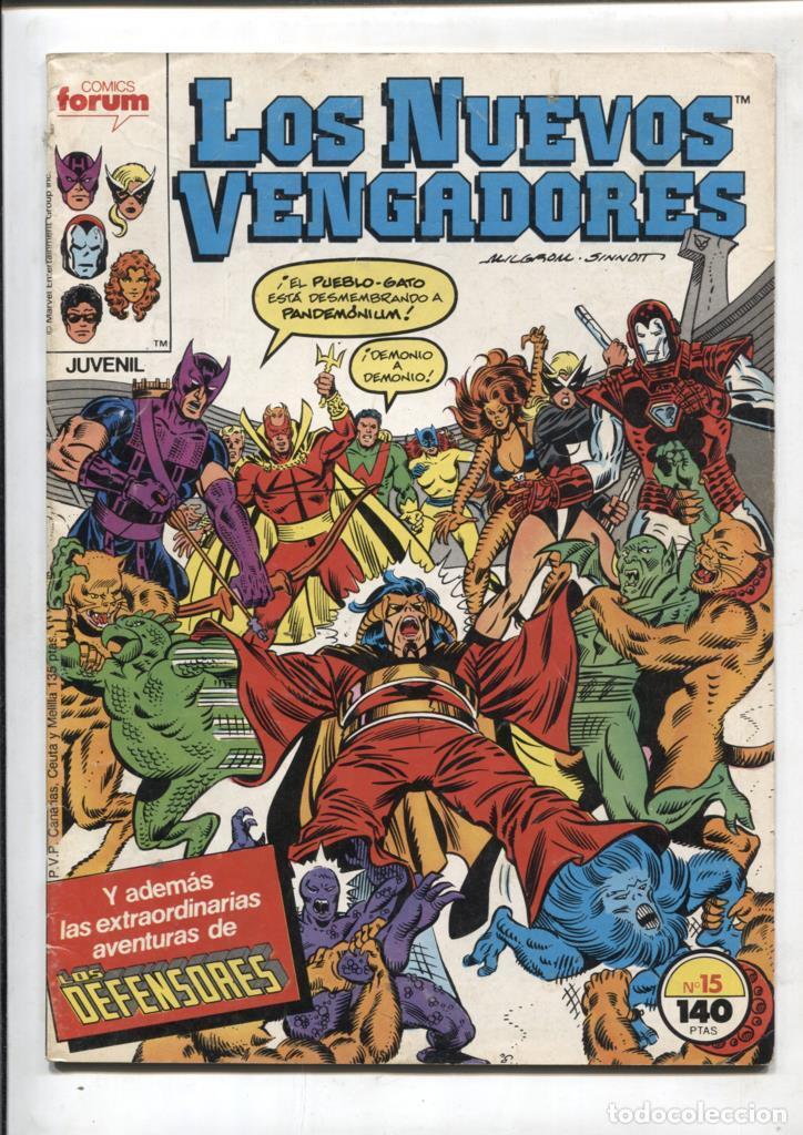 C&oacute;mics: Los Nuevos Vengadores volumen 1 numero 15: La mujer o Tigra - varios