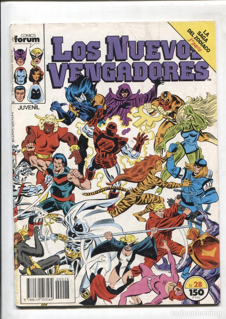 Comics : Los Nuevos Vengadores volumen 1 numero 28: La saga del zodiaco 3&ordf; parte - varios