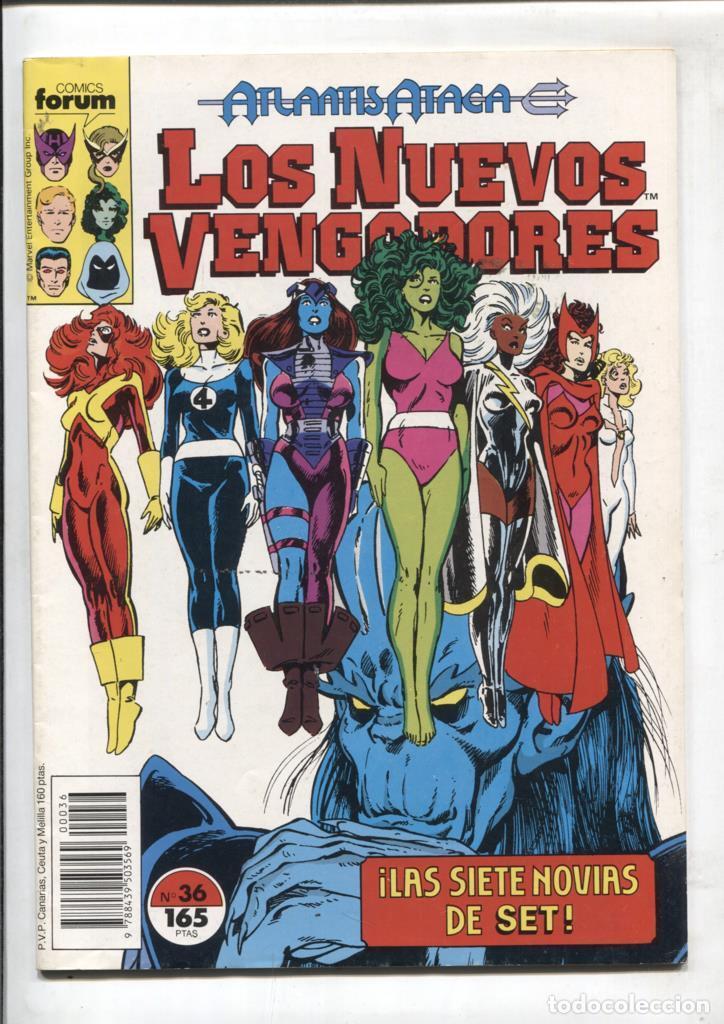 C&oacute;mics: Los Nuevos Vengadores volumen 1 numero 36: Atlantis ataca - varios