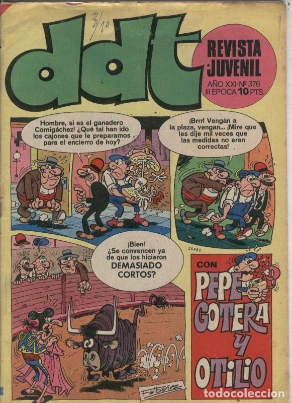 C&oacute;mics: DDT tercera epoca numero 376 - Varios - Foto 1