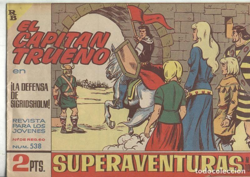 Comics: El Capitan Trueno original numero 538: La defensa de Sigridsholm - Martinez Osete