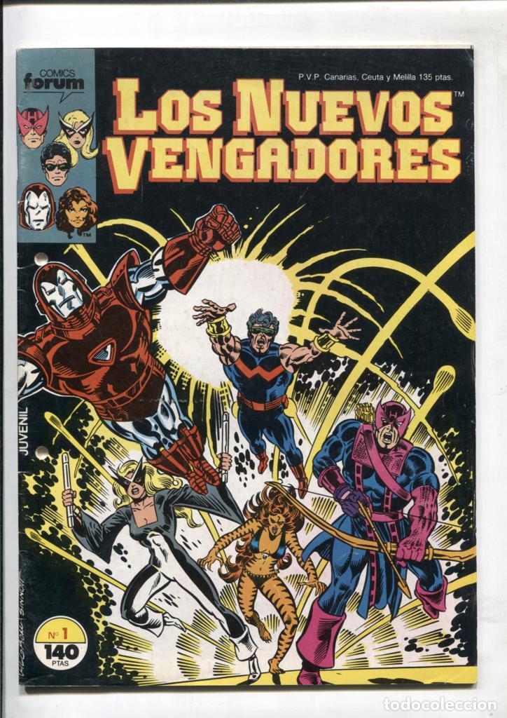 C&oacute;mics: Los Nuevos Vengadores volumen 1 numero 01: Los Nuevos Vengadores - varios