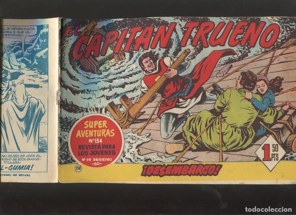Fumetti: El Capitan Trueno original numero 130: Desembarco (numerado 3 en trasera) - Ambros