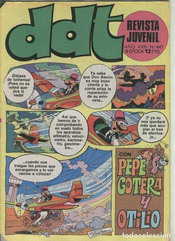 C&oacute;mics: DDT tercera epoca numero 447 - Varios - Foto 1