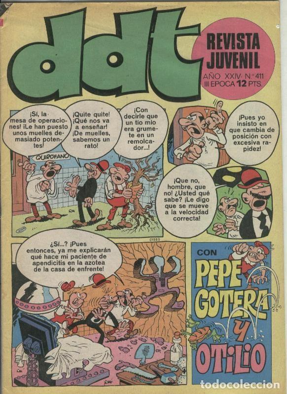 C&oacute;mics: DDT tercera epoca numero 411 - Varios - Foto 1