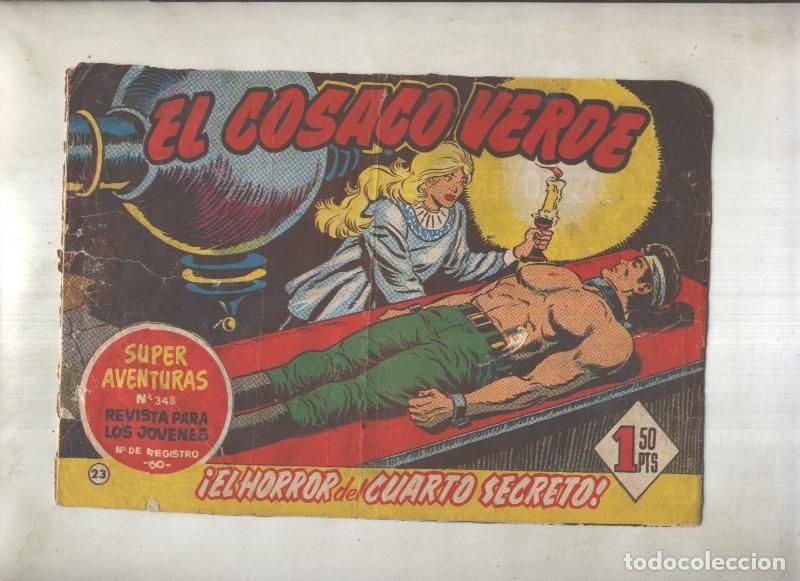 Comics: El Cosaco Verde original numero 023: El horror del cuarto secreto (numerado 1 en trasera) - Fernando