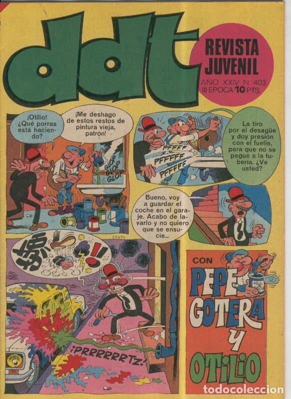 C&oacute;mics: DDT tercera epoca numero 403 - Varios - Foto 1