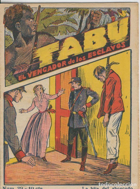 Comics : Tabu: el vengador de los esclavos numero 39: La hija del ahorcado - Folletin