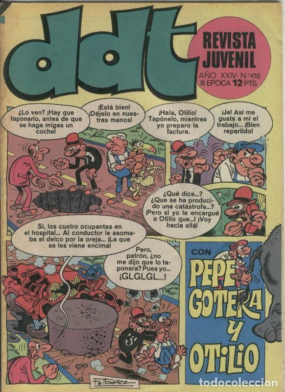 C&oacute;mics: DDT tercera epoca numero 416 - Varios - Foto 1