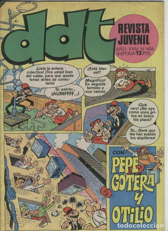C&oacute;mics: DDT tercera epoca numero 408 - Varios - Foto 1
