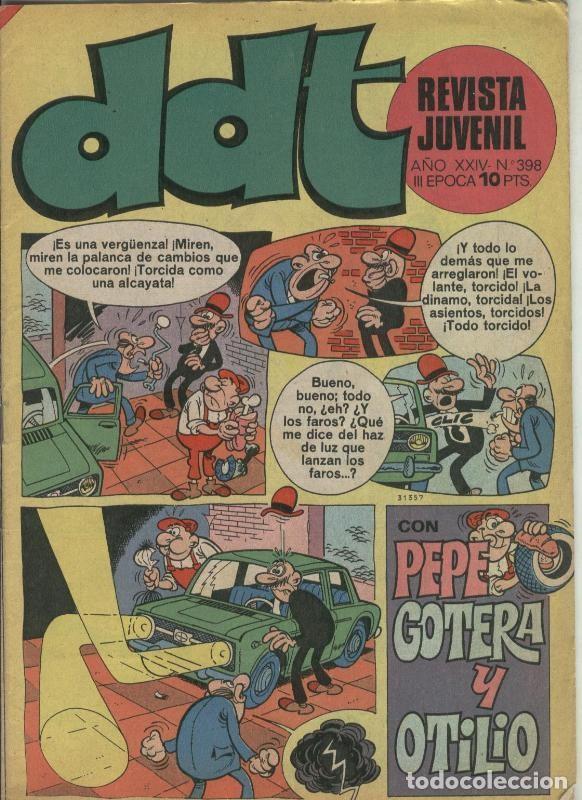 C&oacute;mics: DDT tercera epoca numero 398 - Varios - Foto 1