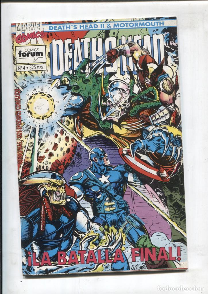 C&oacute;mics: Deaths Head II & Motormouth numero 04: Una vision del 2020 - Varios
