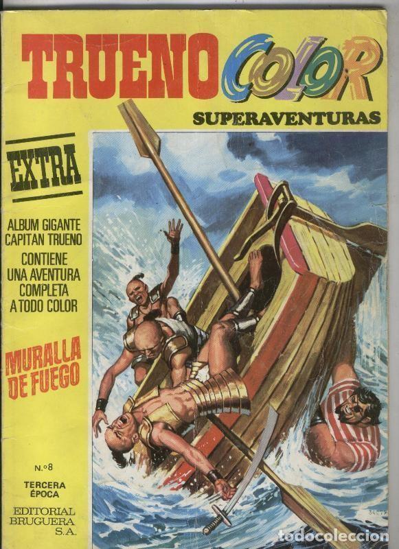 Fumetti: Trueno color superaventuras tercera epoca numero 08: Muralla de fuego - Victor Mora-Ambros-etc
