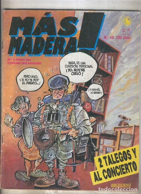 Comics: Mas Madera numero 10 (numerado 1 en la trasera) - Varios