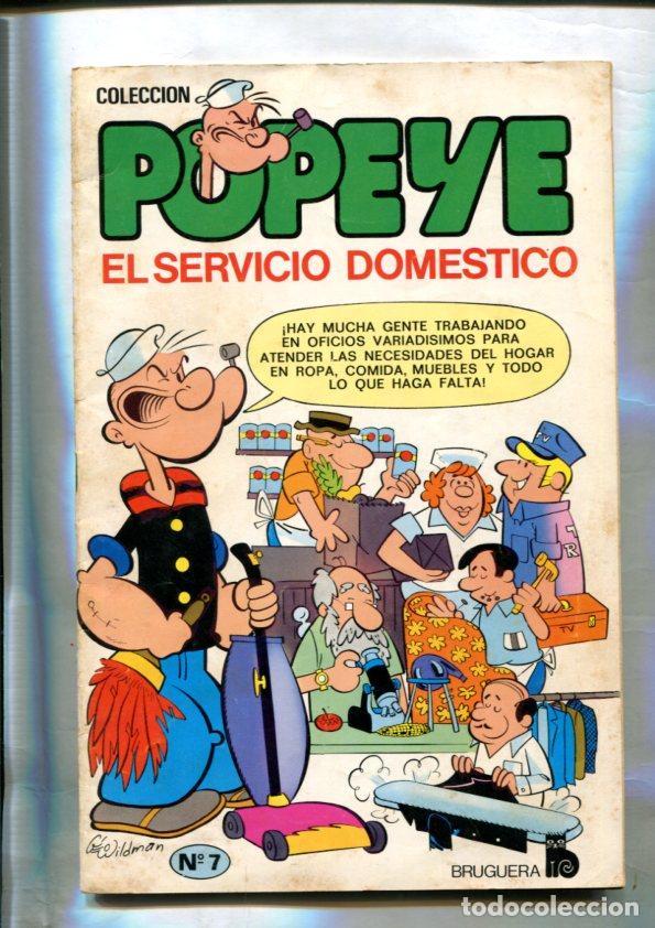 C&oacute;mics: Coleccion Popeye numero 07: El servicio domestico