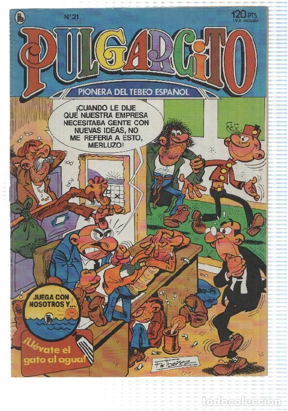 Comics: Pulgarcito 3&ordf; epoca a&ntilde;o 1985 volumen 021: El Botones Sacarino: noche de brujas, 4&ordf; parte, Hugh el tr