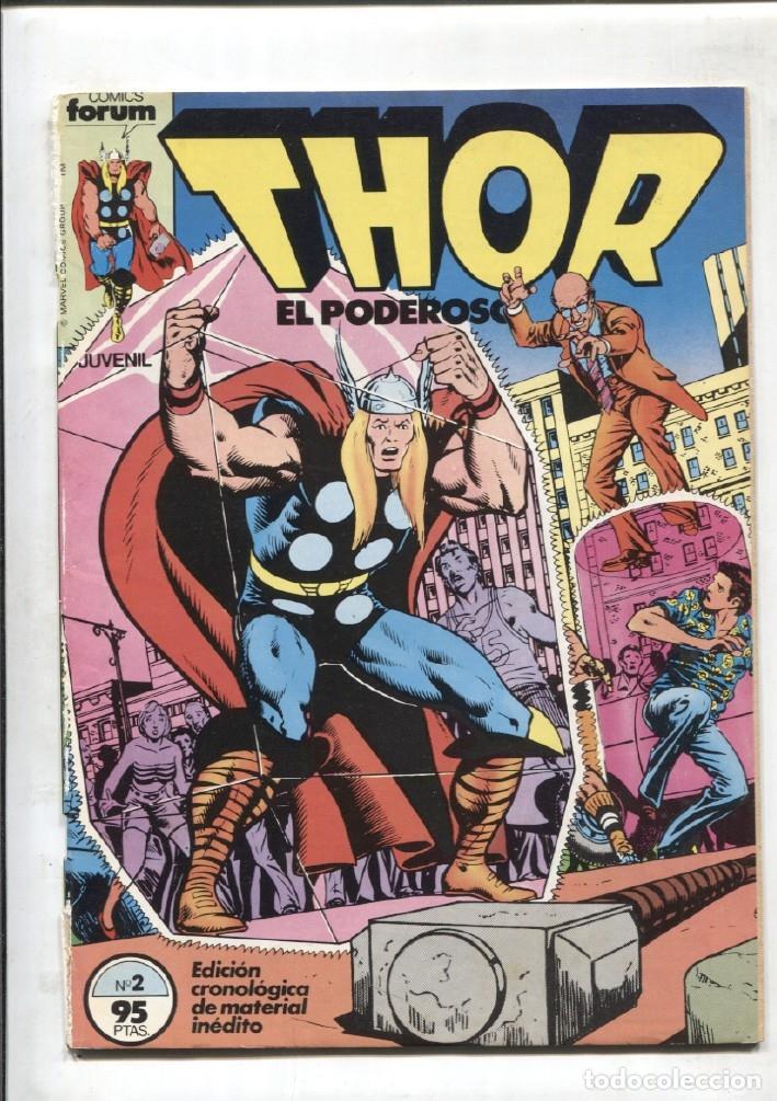 C&oacute;mics: Thor el poderoso volumen 1 numero 02: procede de retapado - varios - Foto 1