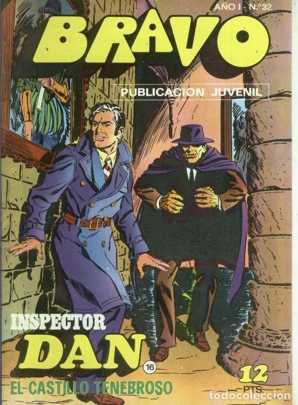 C&oacute;mics: Bravo serie Inspector Dan numero 16: El castillo tenebroso - Eugenio Giner - Foto 1