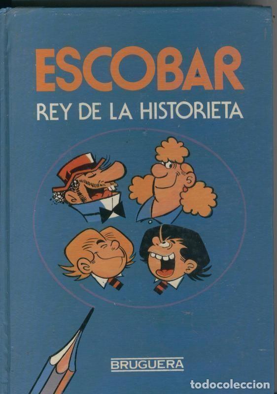 Comics: Escobar rey de la historieta (leve marca golpe en canto cubierta) - Escobar