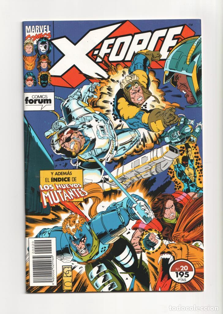 C&oacute;mics: Planeta: X Force volumen 1 numero 20: Indice de los nuevos mutantes 13 al 24 - Varios