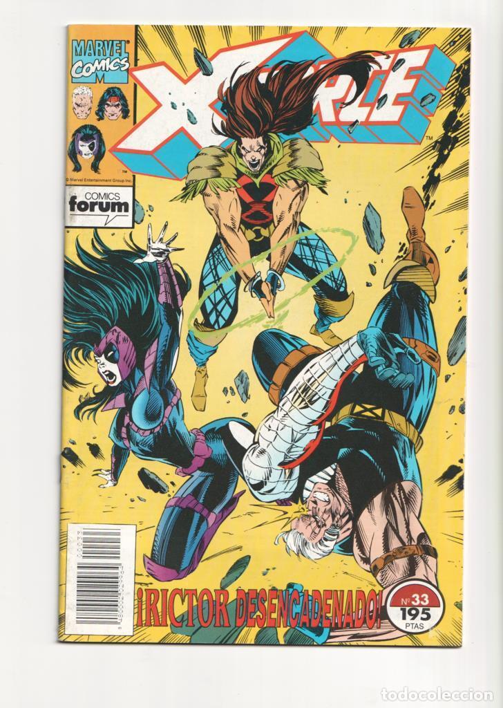 C&oacute;mics: X Force volumen 1 numero 33: Rictor desencadenado - Varios - Foto 1